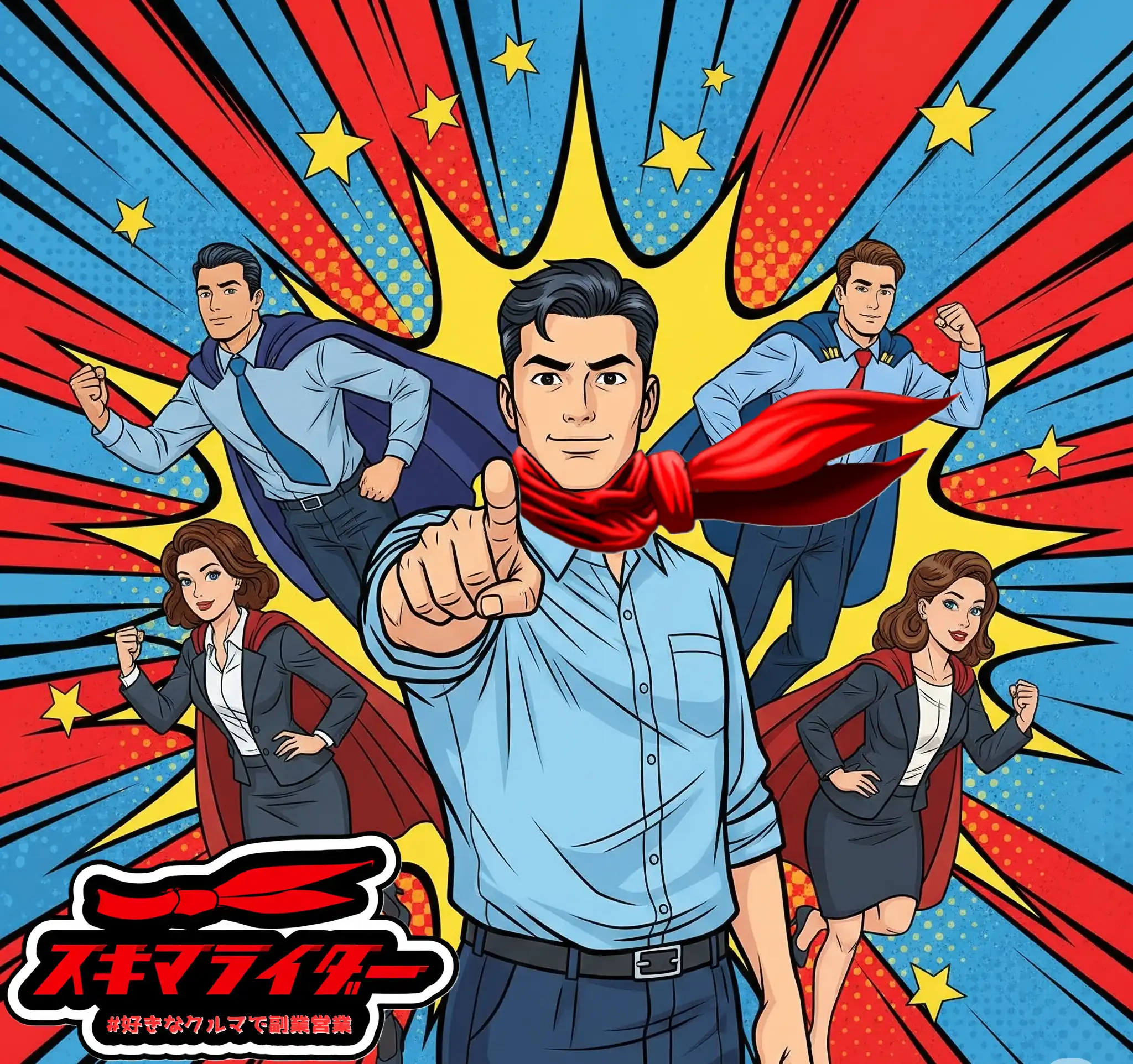 副業・車好き歓迎！車の販売サポート制度『スキマライダー』の営業パートナー募集